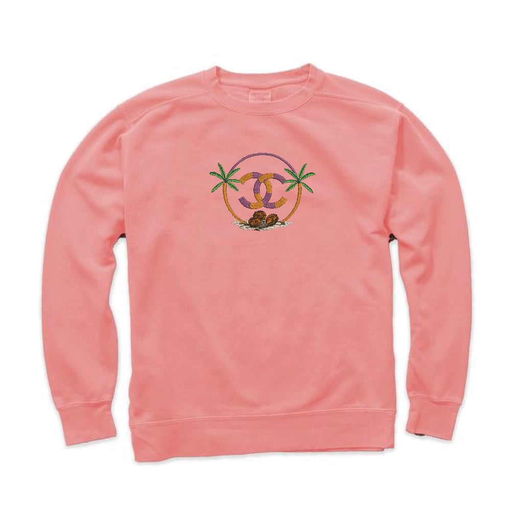 Image of Chanel Caribbean Pink Sweater