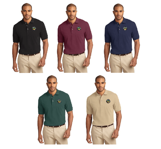 OC Child Support Services Port Authority Heavyweight Cotton Pique Polo. K420
