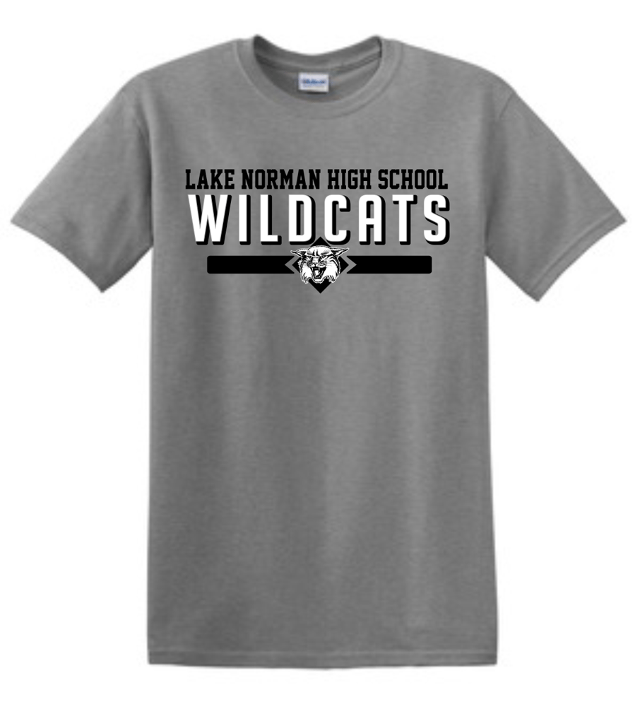 Image of LNHS WILDCATS Classic Tee in Royal - Gray - Black