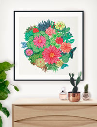 Image 2 of 'Flowerbomb' Limited Edition Art Print