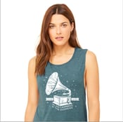 Image of Teal Phonograph Tank