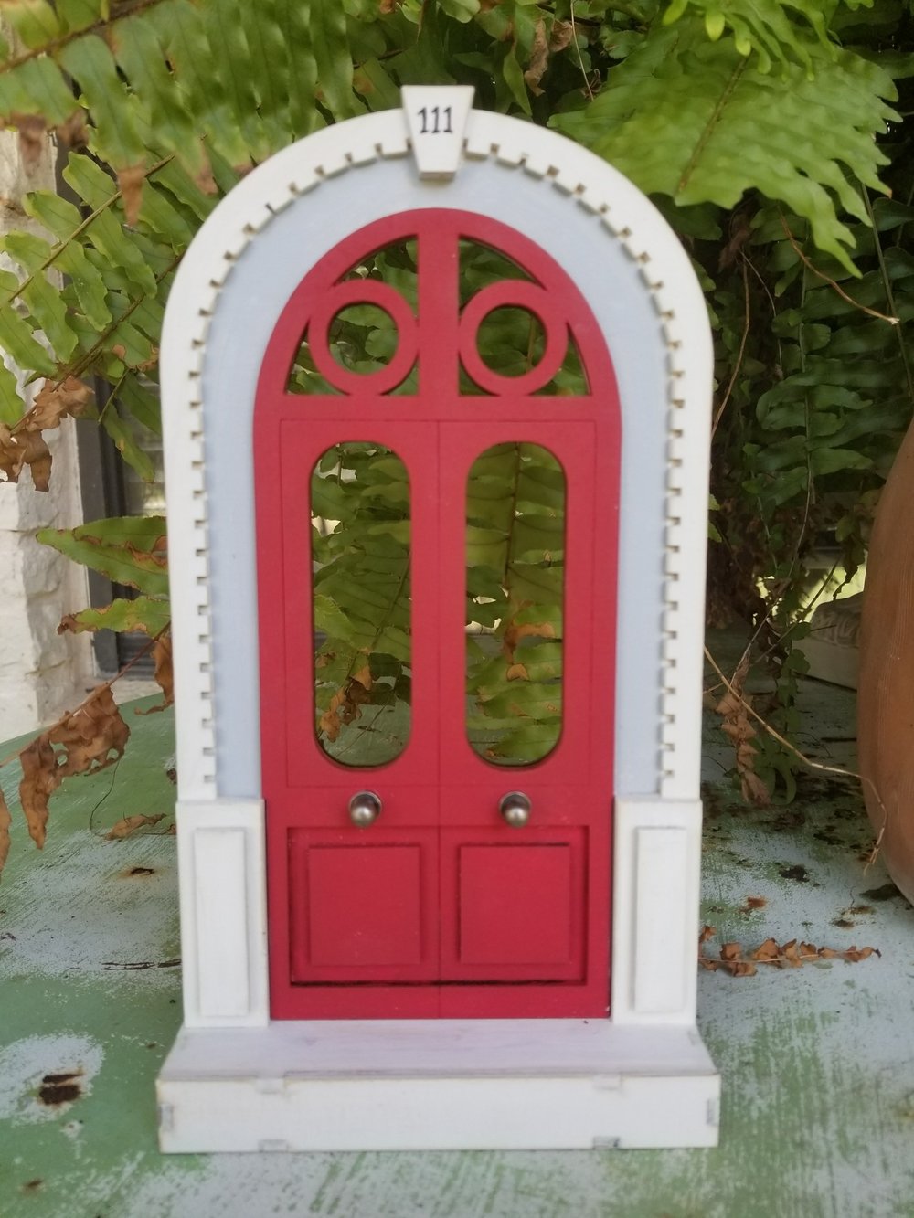 Image of #111 Fairy Lane-Fairy Parisian Door Wood Kit