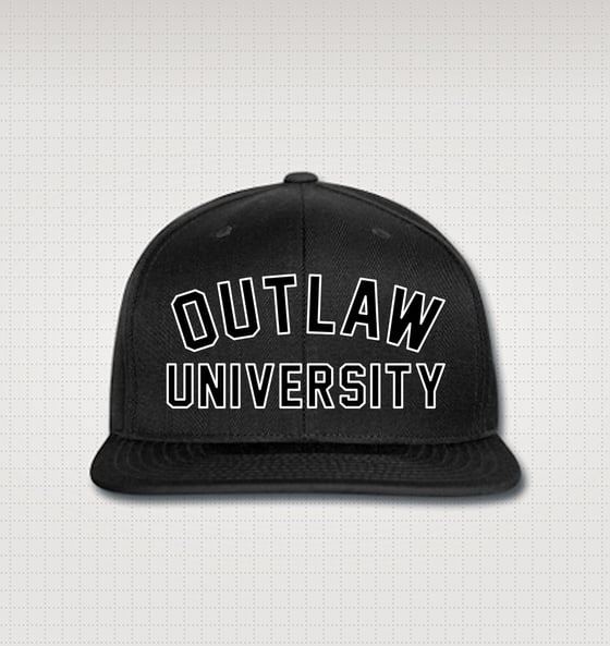 Image of Outlaw University Snapback Hat