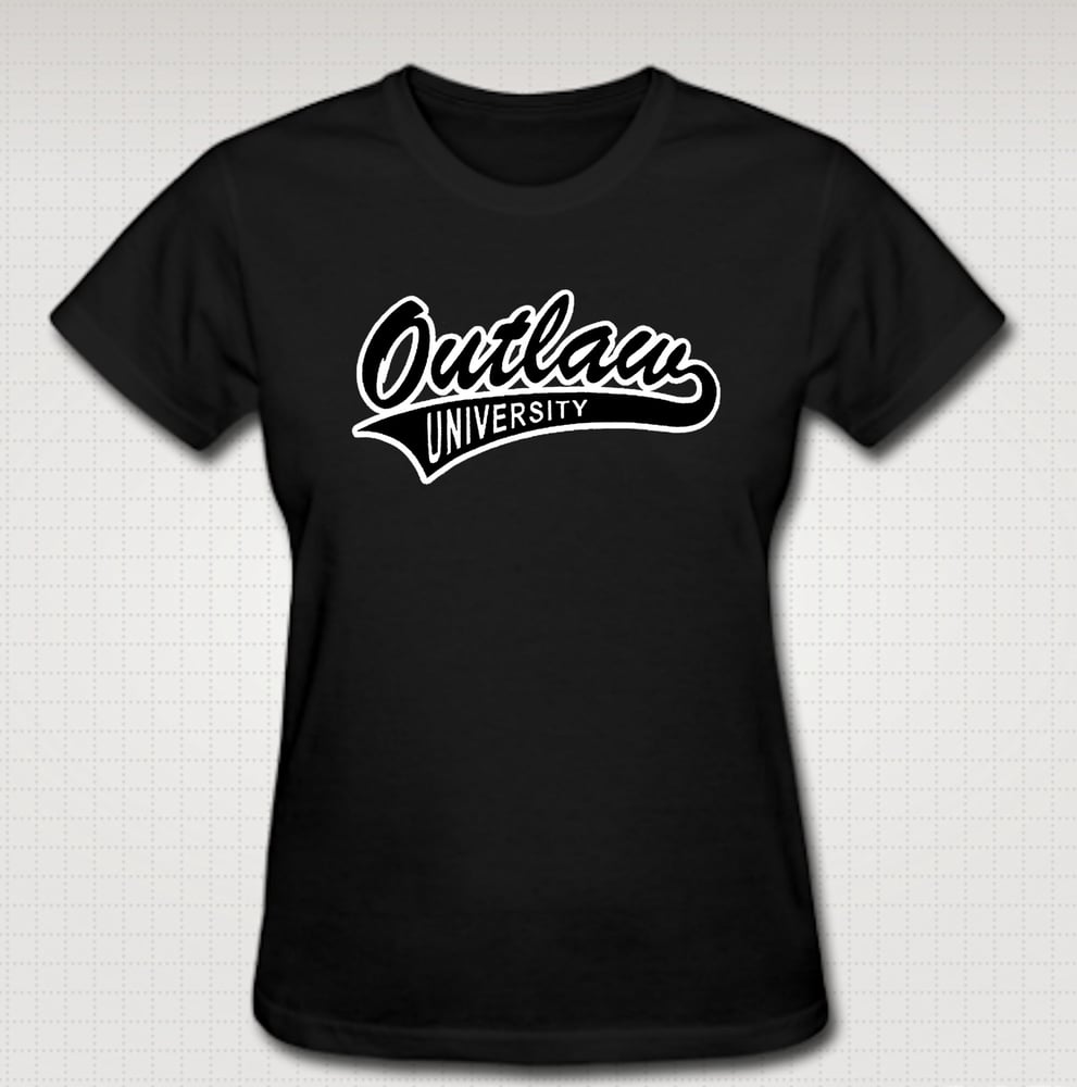 Image of OU Female Baby Tee- Comes in Black, White,Pink,Purple,Red- CLICK HERE TO SEE ALL COLORS