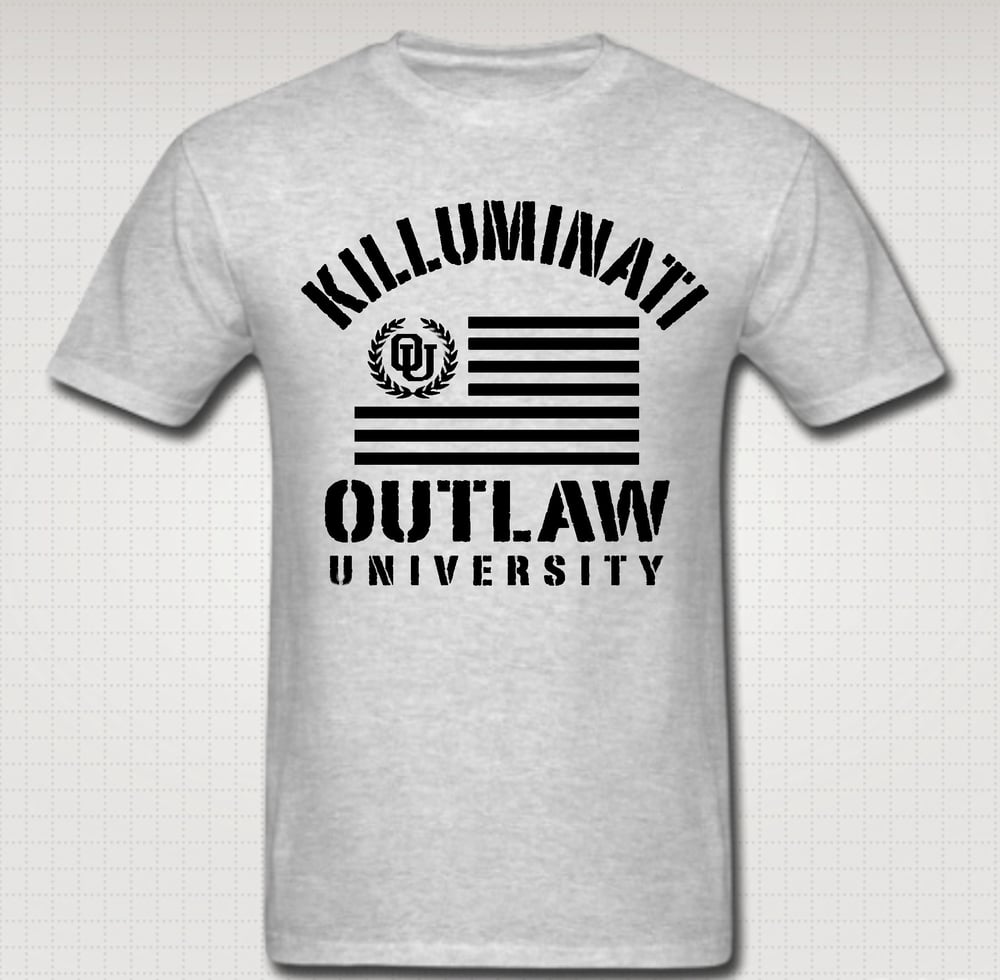 Image of Killuminati Flag Tshirt - Comes in Black, White,Grey,Red,Navy Blue - CLICK HERE TO SEE ALL COLORS