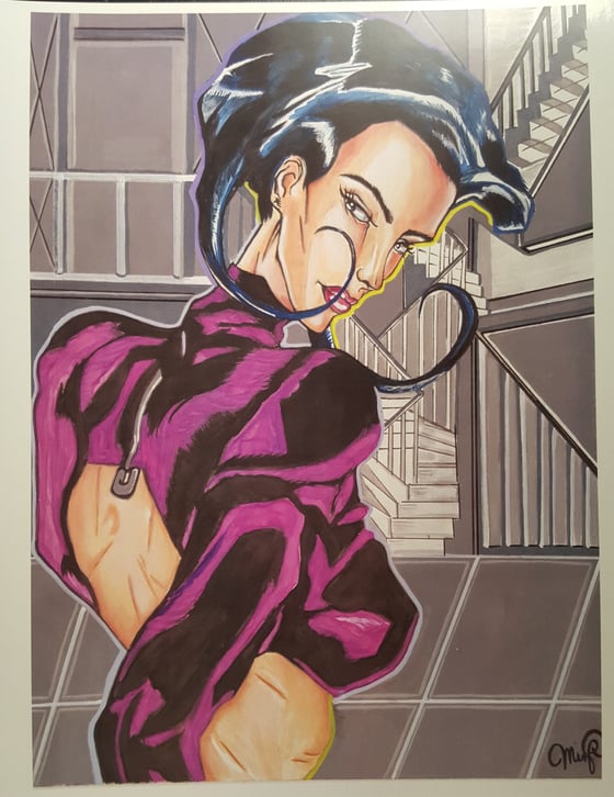 Image of Aeon Flux Print - 8.5 x 11" 