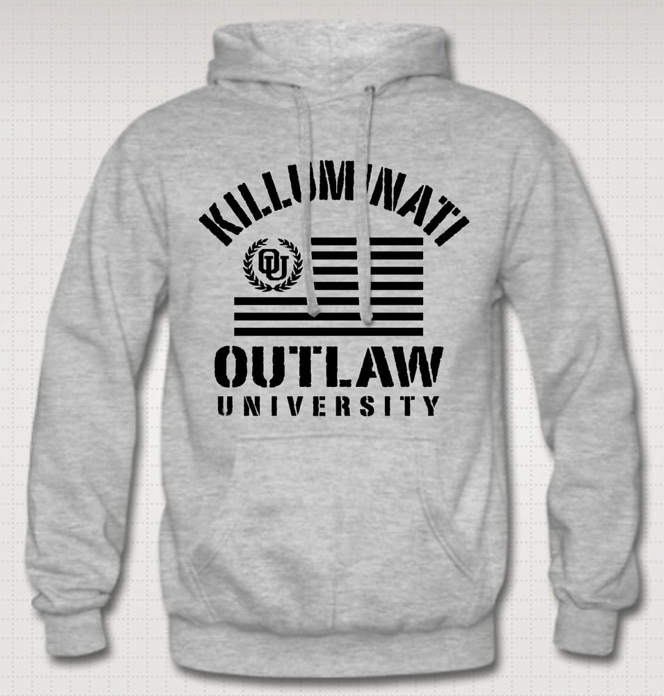 Image of Killuminati Flag Hoodie- Comes in Black,Grey,Red,Navy Blue - CLICK HERE TO SEE ALL COLORS