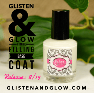 Image of Glisten & Glow Ridge Filling Base Coat (Ridge Relief from uneven nail surfaces)