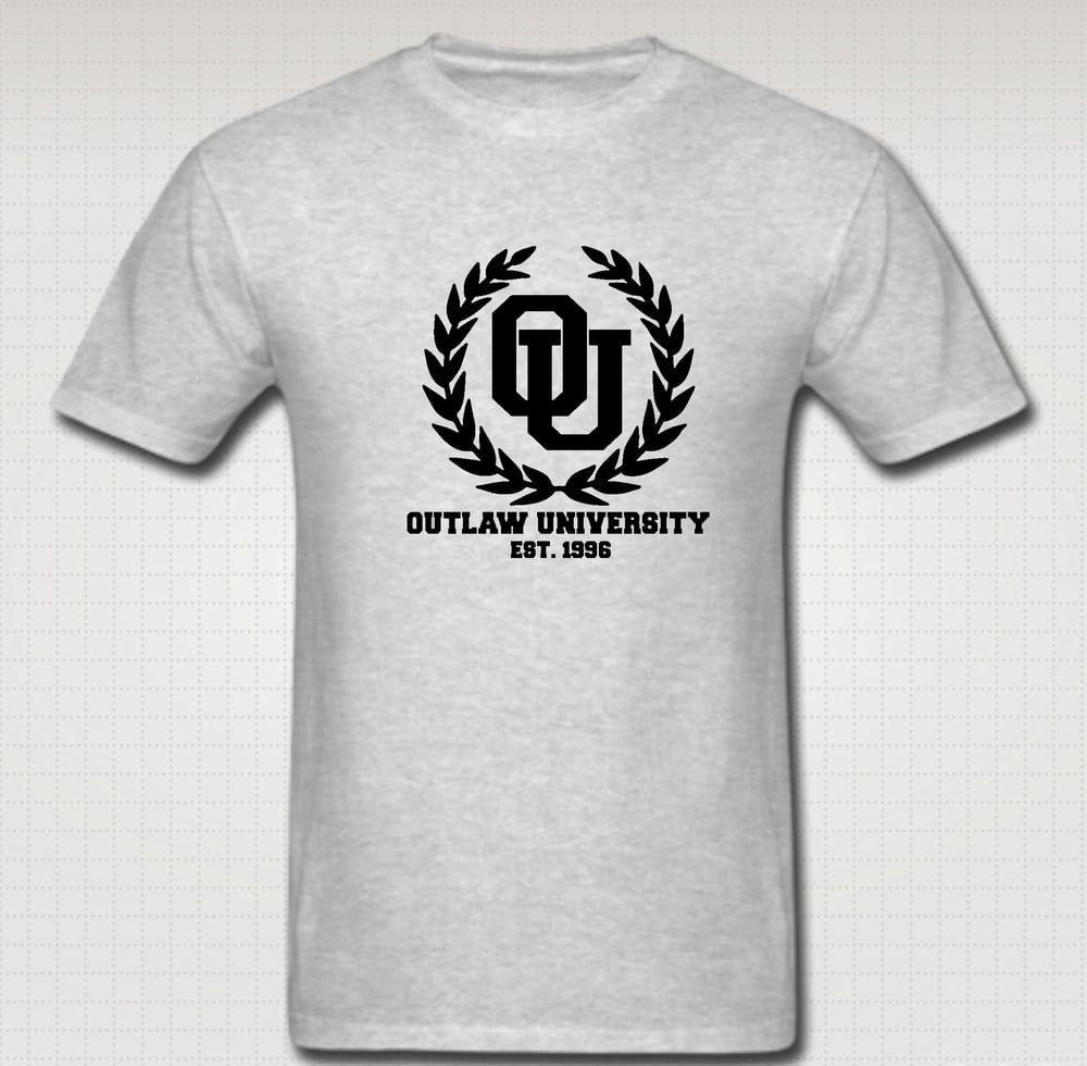 Image of University Tshirt - Comes in Black, White,Grey,Red,Navy Blue - CLICK HERE TO SEE ALL COLORS