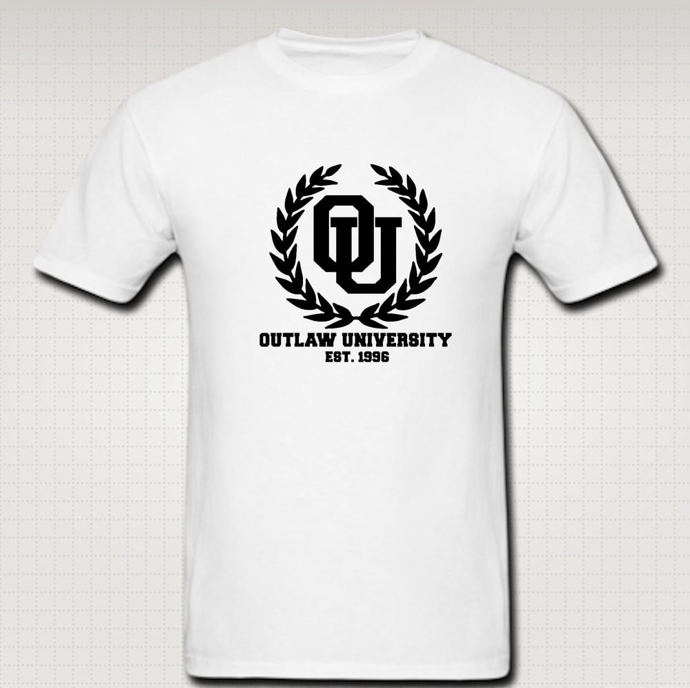 Image of University Tshirt - Comes in Black, White,Grey,Red,Navy Blue - CLICK HERE TO SEE ALL COLORS