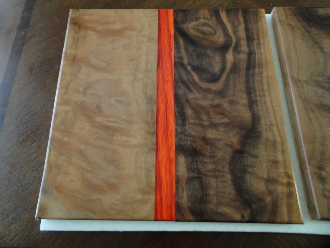 Image of Black Claro Walnut & Padauk