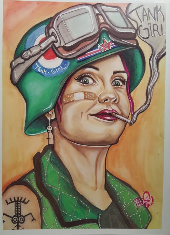 Image of Tank Girl Print