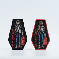 Exumer *COFFIN SHAPED* Woven patches