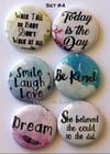 Words of Inspiration  Flair Buttons