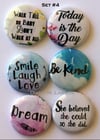 Words of Inspiration Flair Buttons