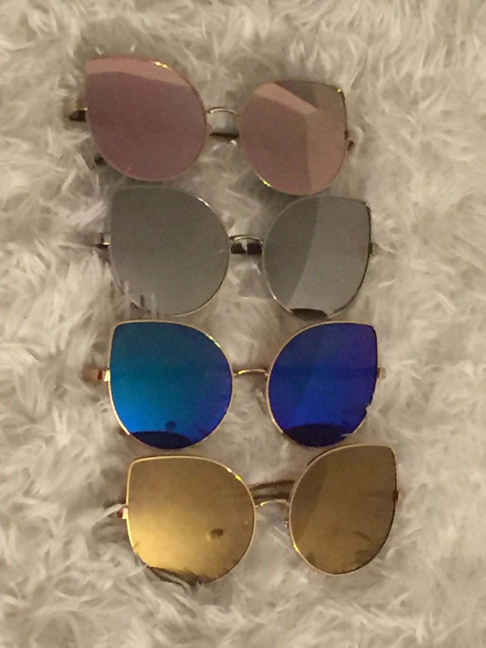 Mirrored Cat Eye Shades | KURVE STYLE LLC