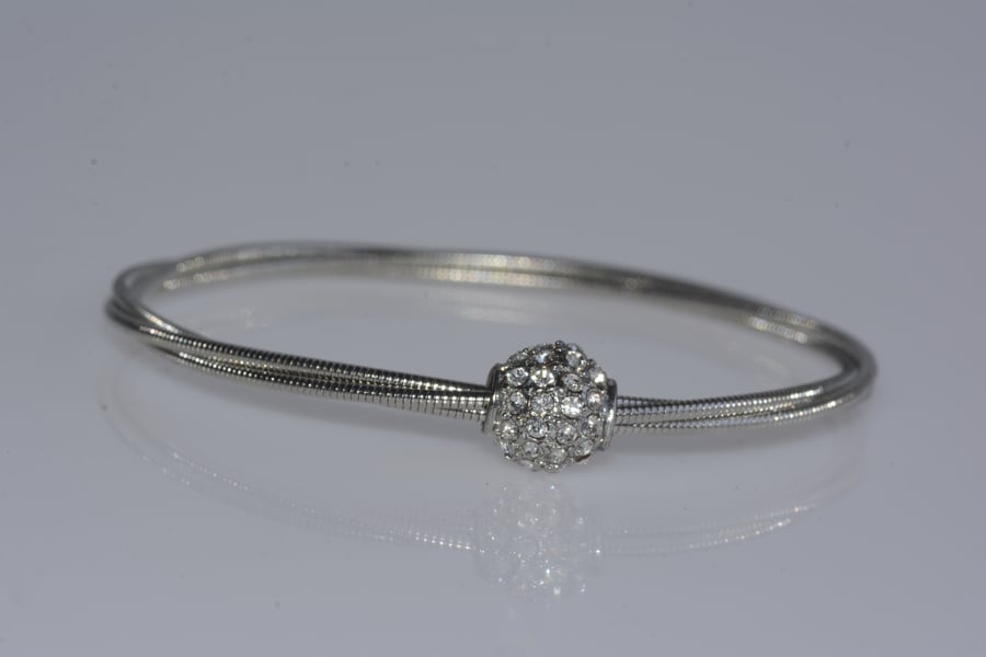 Image of Silver Diamond Lindo Bracelet