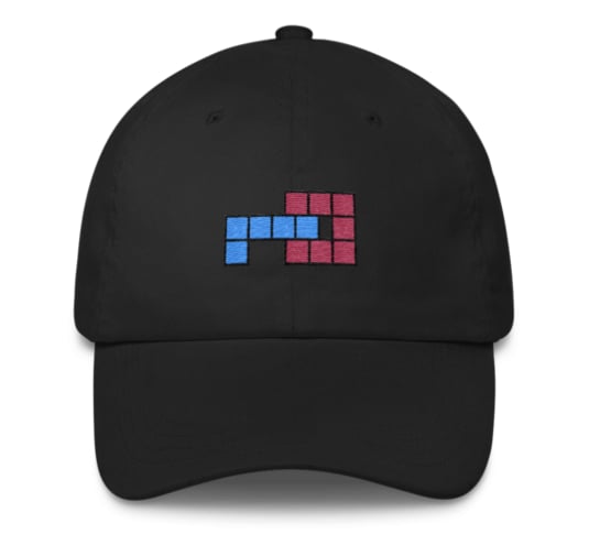 Image of Tetris bang. Dad hat