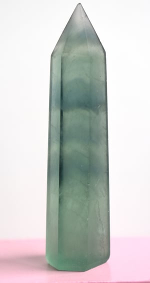 Image of Green Fluorite standing points