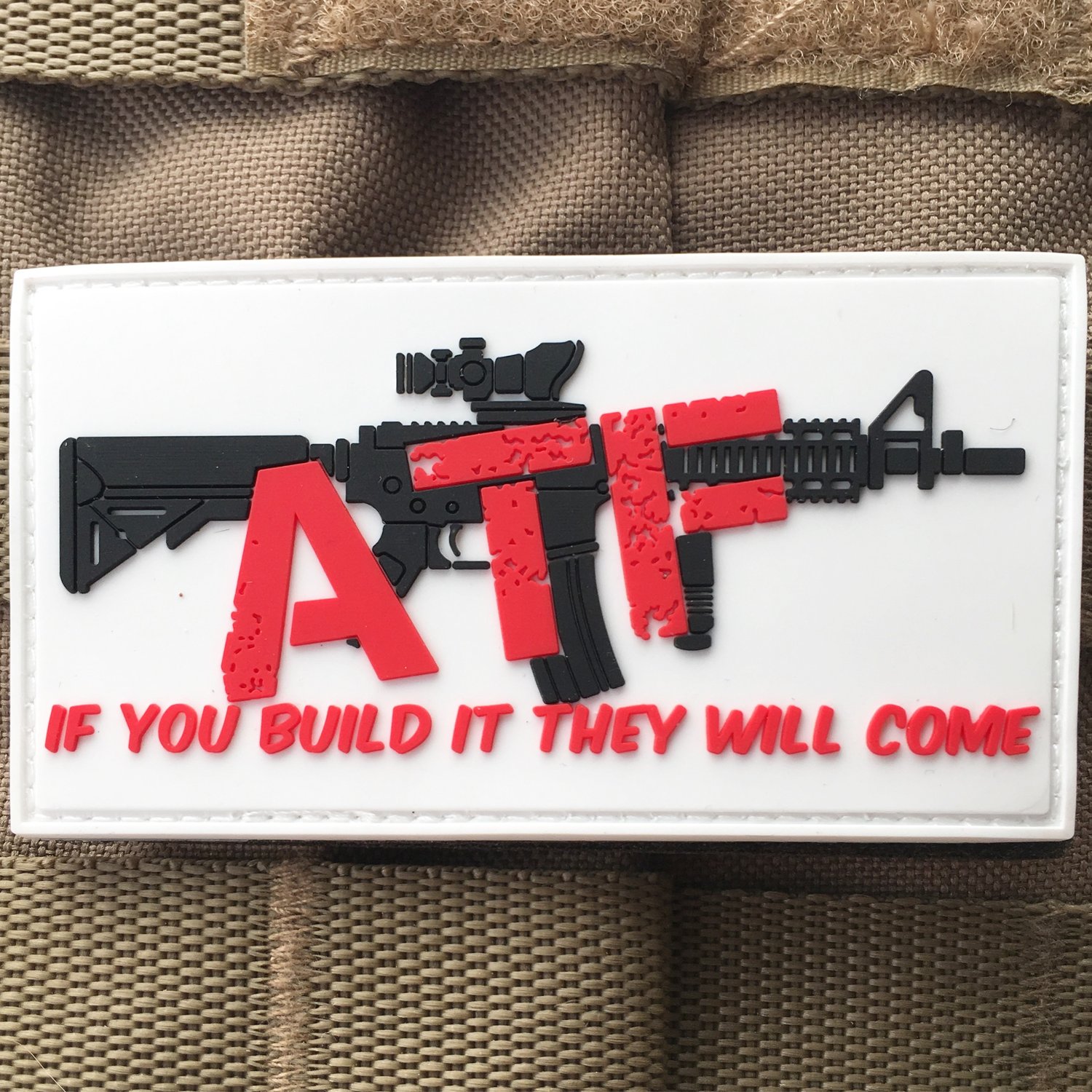 Image of ATF (If You Build it They Will Come) PVC Patch