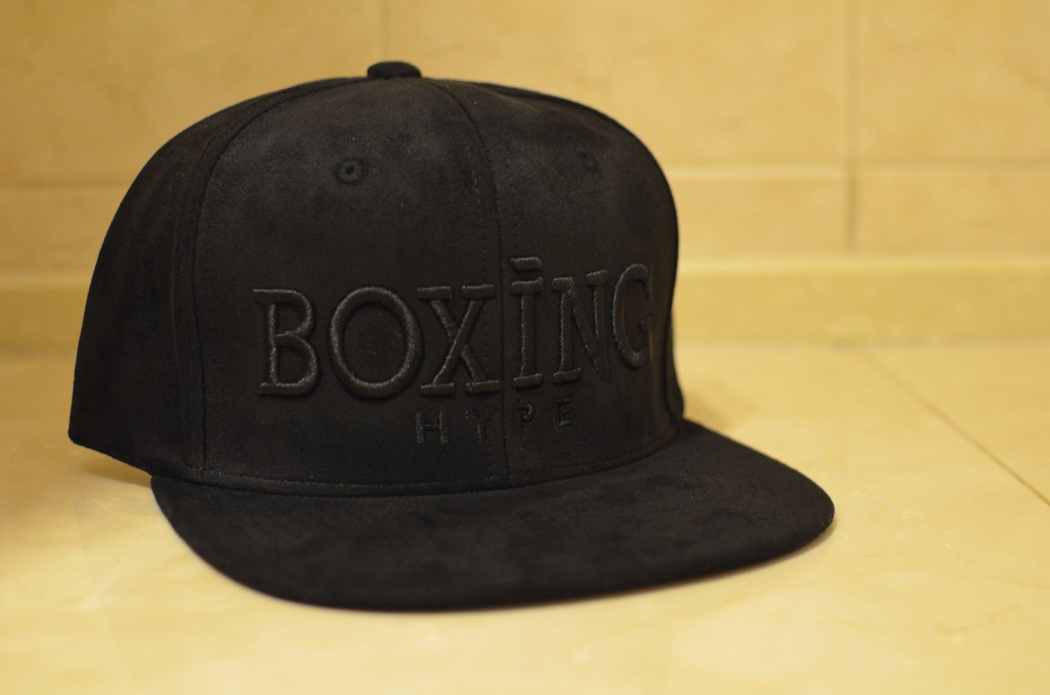 Image of Black on Black BoxingHype Snapbacks