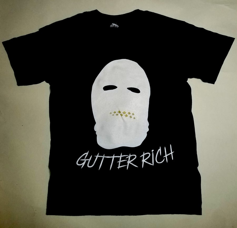 Image of GUTTER RICH SKI MASK LOGO