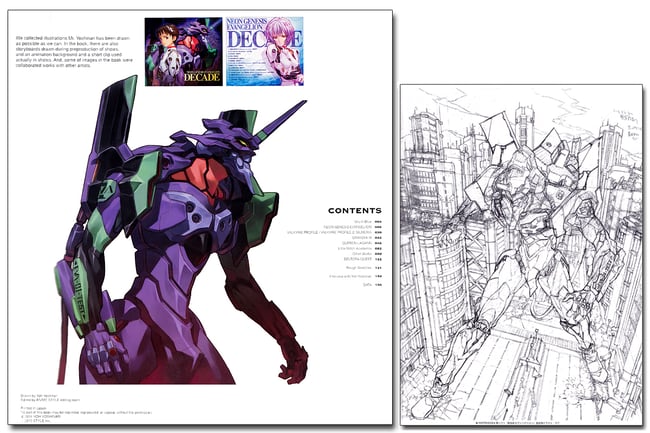 The Art of Yoh Yoshinari Illustrations