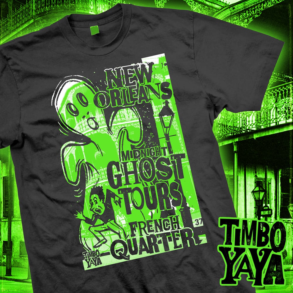 Image of "New Orleans Ghost Tours" design by TimboYaYa!