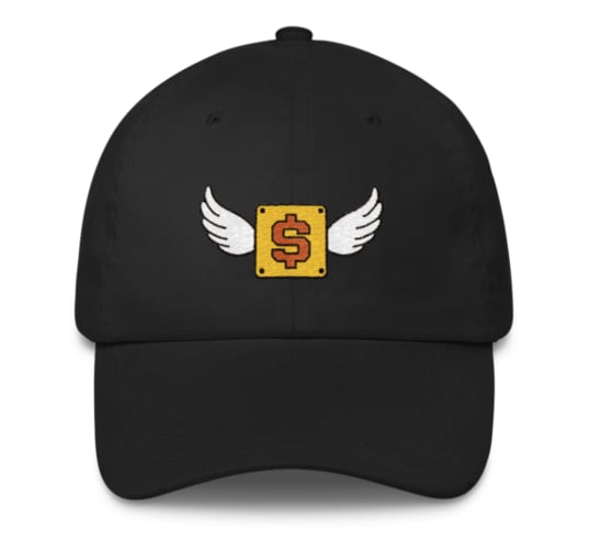 Image of Fly Money. Dad Hat