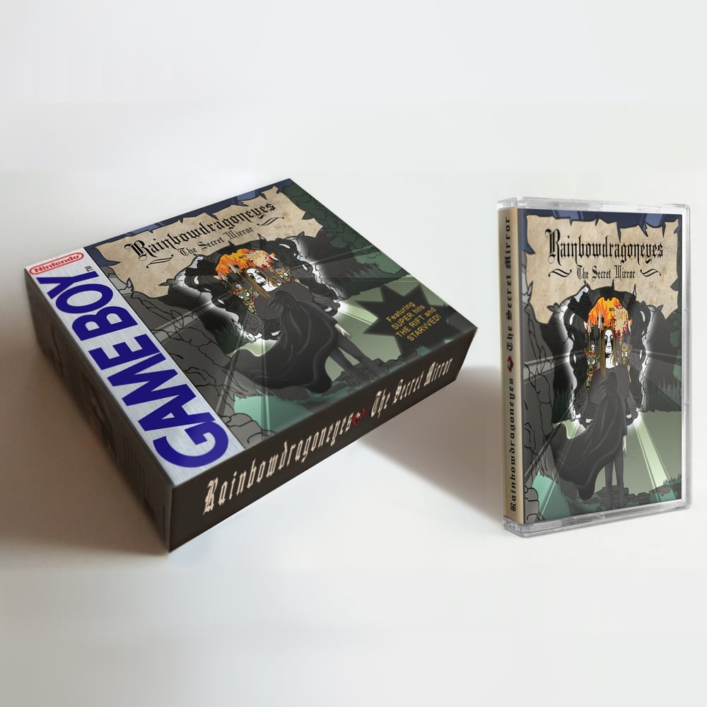 Image of [CASSETTE] Rainbowdragoneyes - The Secret Mirror (Special Edition GameBoy™ Box)