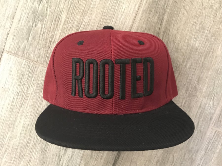 Image of Rooted Hat (Maroon)