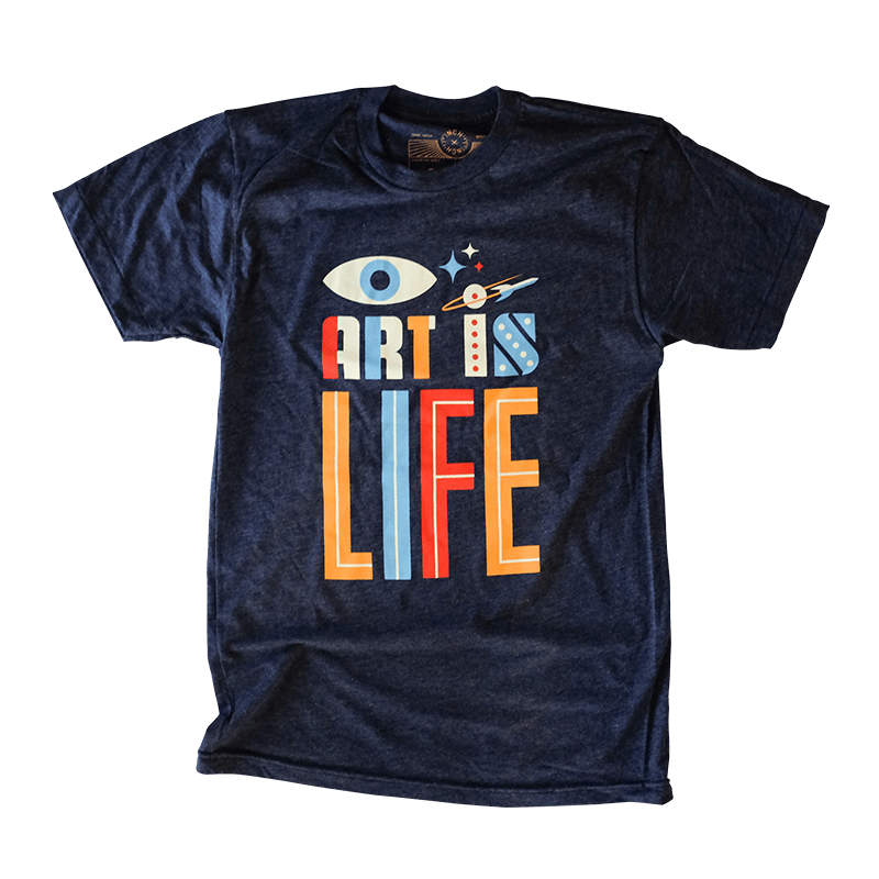 Image of Invisible Creature - Art is Life T-shirt