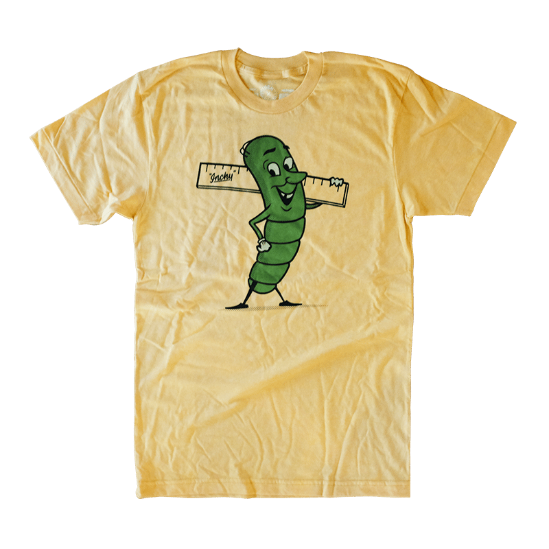 Image of Inchy the Inchworm T-shirt