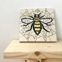 Image 2 of Manchester Worker Bee Mosaic by Amanda McCrann
