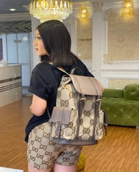 Image 2 of GG large print backpack 