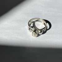 Image 4 of PHASED PEARL RING - made to order