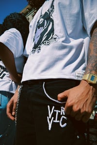 Image 5 of V.V.S. Black Denim “Jorts”