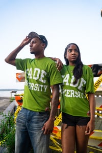 Image 1 of FADE UNIVERSITY GRAPHIC TEE 2.0 FOREST GREEN