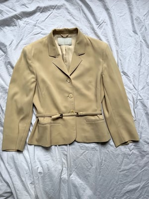 Prada 2000's  Butter Yellow 2 Pieces Tailor   - Size 38eu / 42it