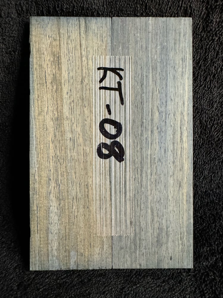 Image of Kiaat Wood Knife Scales KT-08