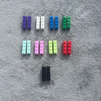 Lego Brick Earrings