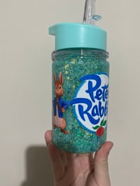 Peter rabbit snowglobe bottle 