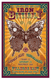 IRON BUTTERFLY at the Fillmore East 1968