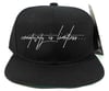 Handwritten SnapBack Hat