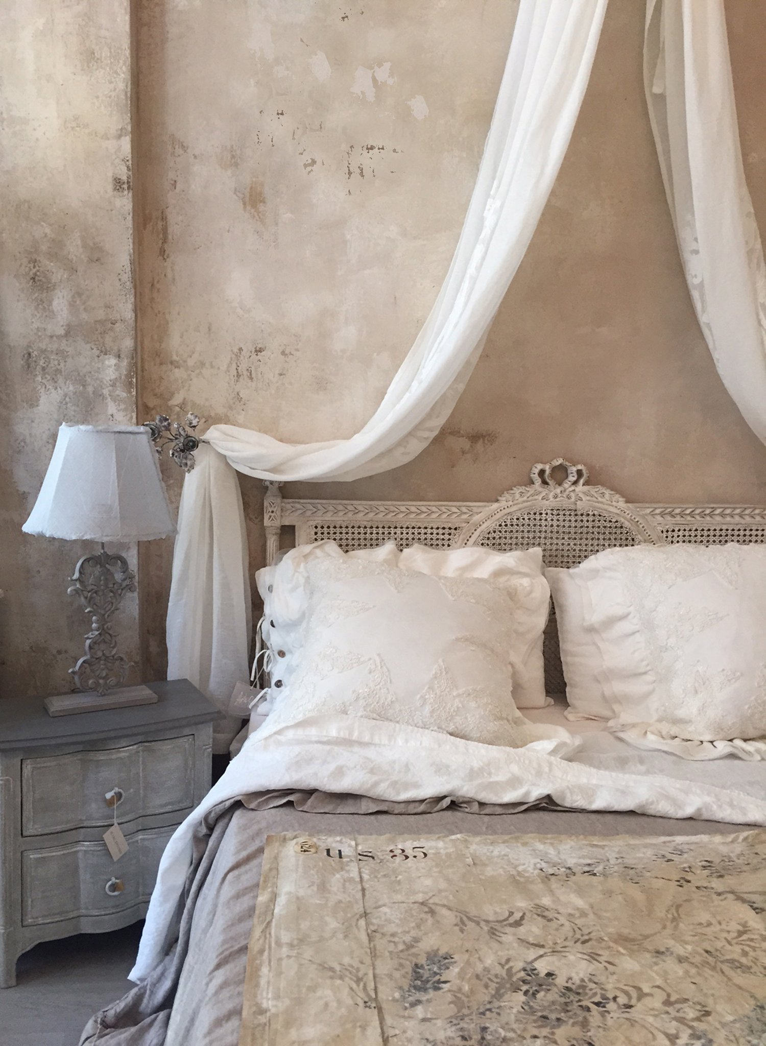testata da letto in paglia di vienna