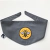 Manchester Bee Dog Bandana by Misheleneous