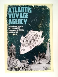 Atlantis Voyage Agency A3 Poster