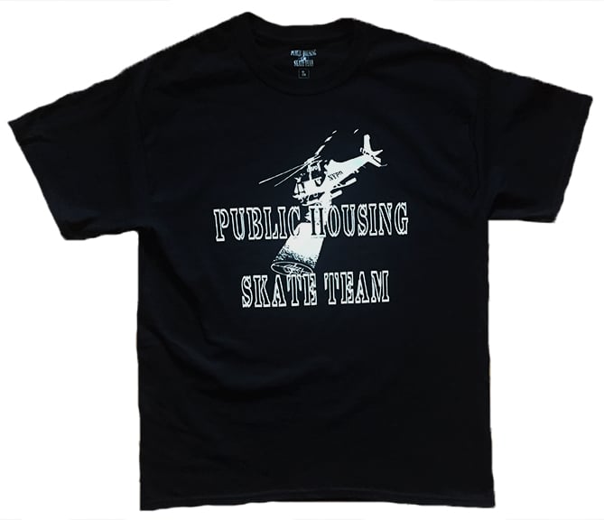 Image of PUBLIC HOUSING (NYPD HELICOPTER) T-SHIRT