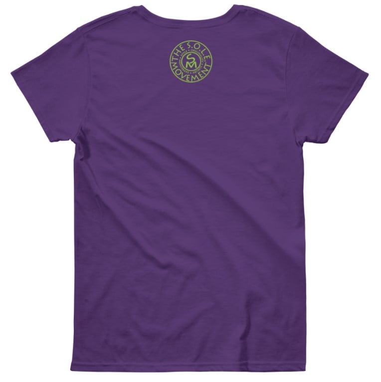 Lady S.O.L.E. Limited Edition Tee Purple | thesolemovement.com