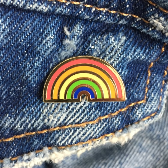 Image of Rainbow Enamel Pin